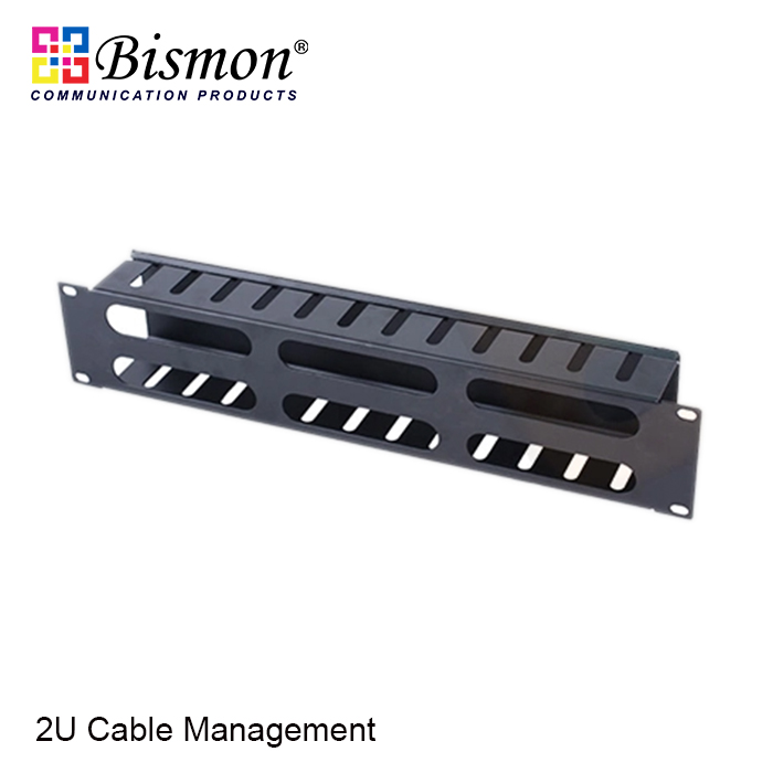 Cable Management Panel 2U(24 slot) แผงจัดสายหน้าตู้